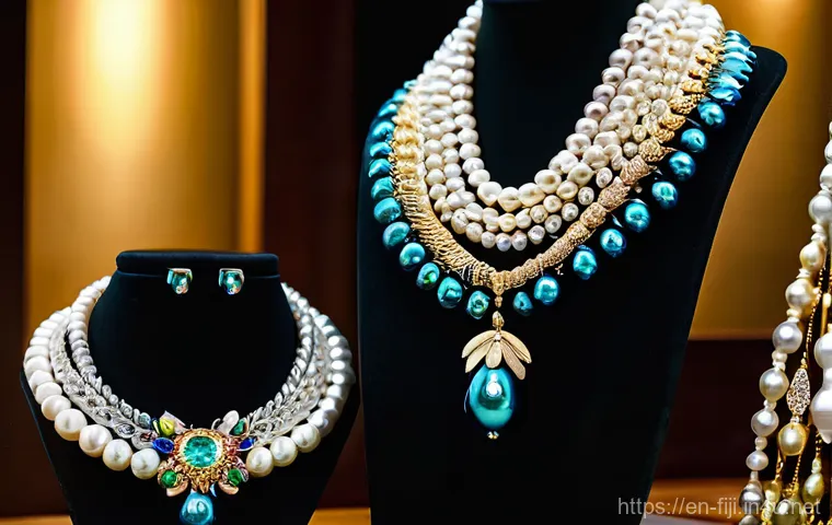 피지에서 쇼핑하기 좋은 곳 - **"Two Fijian women in a serene, earthy village setting, meticulously engaged in traditional arts. O...