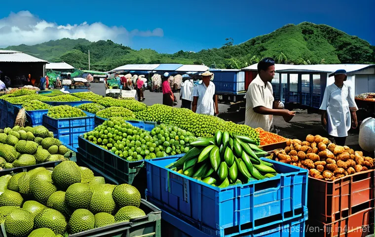피지에서 한국 기업 진출 - **Prompt 2: Digital Connectivity & Dynamic Workforce**
    "A contemporary and bustling interior of ...