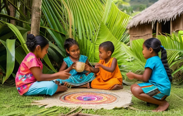 피지의 교육 시스템 - Prompt 1: Vibrant Early Learning in a Fijian Village**